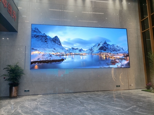 Seamless Collaboration: Modular LED Video Wall in  Conference Center