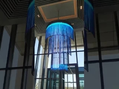 Advertising Transparant LED Screen Sustainable For Architectural Integration