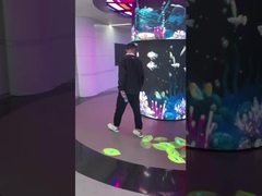 P1.56 LED Dance Floor Full Color RGB High Resolution  IP65 Module Size 250*250mm