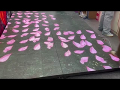 P2.976 Eco Friendly Digital Dance Floor Light Up Disco Dance Floor Customizable Patterns