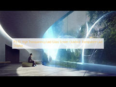 P3.75 High Transparency Led Glass Screen Outdoor Transparent Led Display