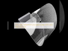 P5 Crystal Transparent Led Video Screen With Ultra Fine Pixel Pitch
