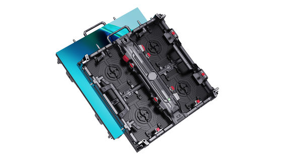 Buen precio P4.81 Panel de vídeo LED RGB Alquiler de alta prestación gabinete de visión amplia 500*500mm en línea