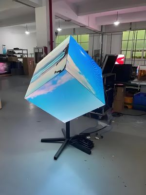 Buon prezzo P2.5 Display LED a colori vivaci a cubo modulare per ambienti esterni in linea