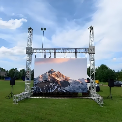 Pantalla de alquiler LED de alto rendimiento de alta resolución para eventos al aire libre