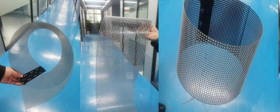 Good price P6.25 Transparent Glass Led Display Customizable With High Definition online