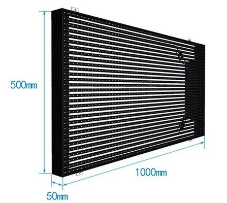 Giá tốt. Trình hiển thị phim LED trong suốt ngoài trời trực tuyến