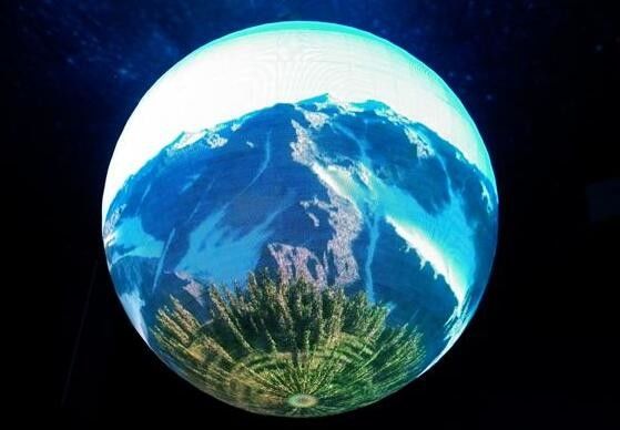 Bom preço P1.8 Ecrã LED de forma personalizada Esfera LED Display Versátil Resolução inigualável on-line