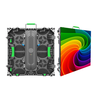 Buen precio Pantalla LED de alquiler para exteriores P4.81mm IP65 a prueba de agua, gabinete de 500x500mm en línea