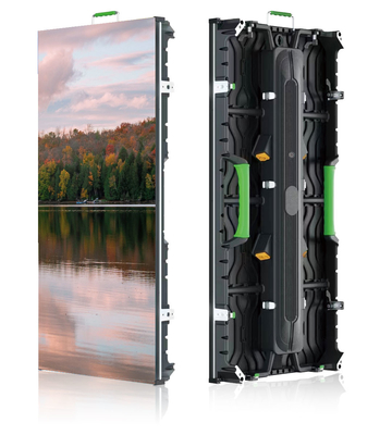 Buon prezzo P4.81mm Screen LED a noleggio all'aperto impermeabile IP65 Armadio 500*1000mm Alta luminosità in linea