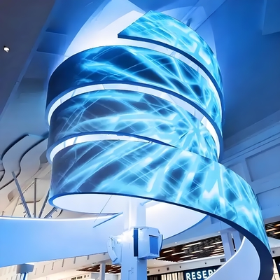 Goede prijs P1.875 P3 Buigbaar Led-scherm Flexibel Led-schermpaneel 120*240MM online