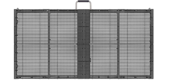 Καλή τιμή 1R1G1B Διαφανής οθόνη LED PH5.2*10.4 Πλήρης χρώμα υψηλής ανάλυσης SMD1921 IP66 σε απευθείας σύνδεση