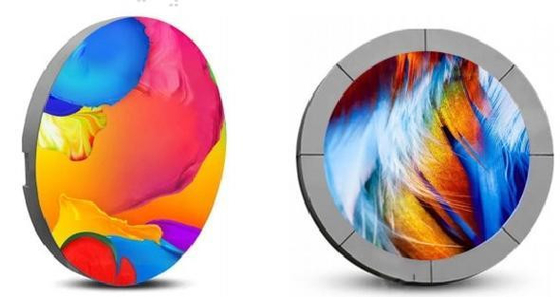 P1.86 Custom Led Display Panels High Resolution Energy Efficient Round Led Screen