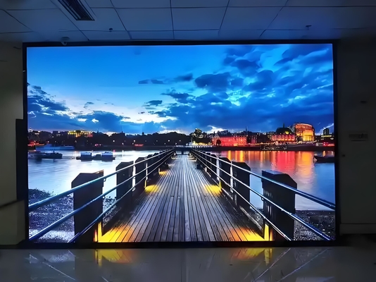 Goede prijs P2.5, energiebesparende LED-videomuur binnen met een brede kijkhoek online