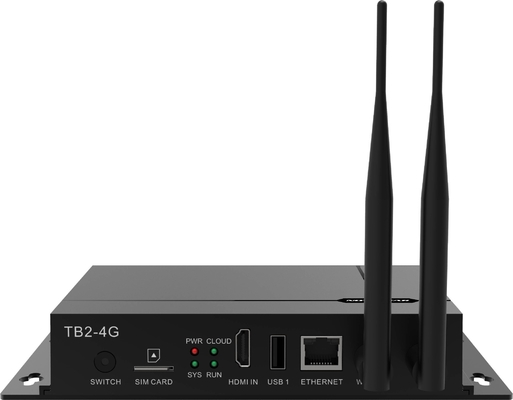 قیمت خوب اجزای صفحه نمایش LED 4G با عملکرد صوتی و تصویری 4k پلیر چند رسانه ای آنلاین
