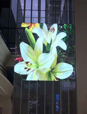Καλή τιμή Π3.91 Διαφανής οθόνη LED Ολογραφική αόρατη ενεργειακή απόδοση σε απευθείας σύνδεση