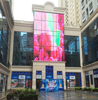 Good price High Brightness Led Transparent Film Screen Ventilated Lightweight online