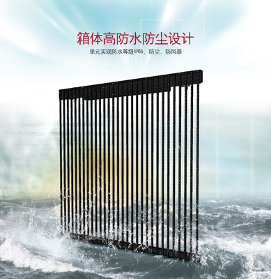 Good price Outdoor Transparant LED Screen 500*1000mm Size High Performance online
