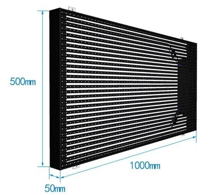 Buon prezzo Display a pellicola LED trasparente per esterni in linea