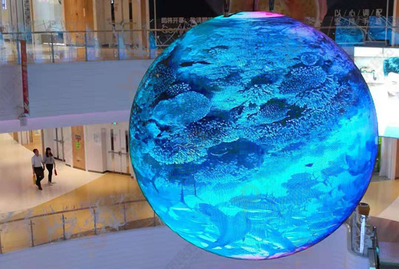 Buon prezzo P1.5 schermo a sfera a led schermo a sfera modulare con elevato tasso di aggiornamento in linea